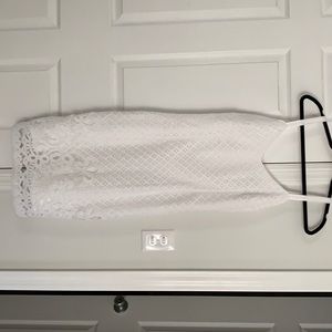 White House Black Market white summer dress